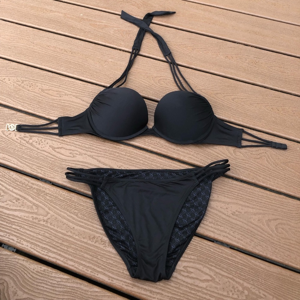 Victoria’s Secret black bikini